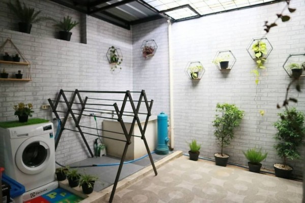 desain tempat cuci baju outdoor