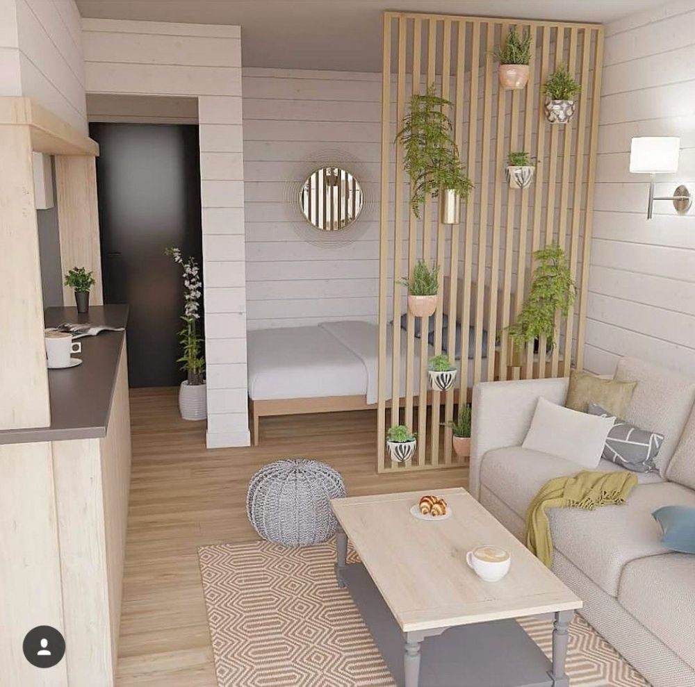 inspirasi desain apartemen tipe studio