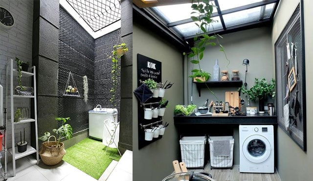 ide tempat jemur pakaian outdoor