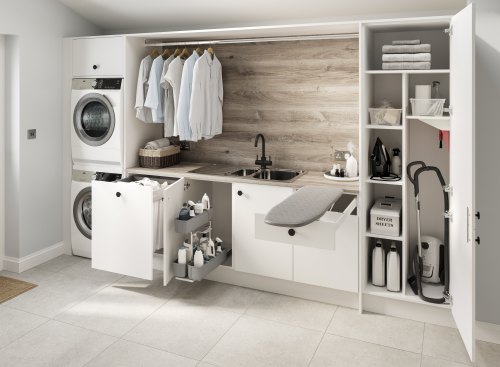 Ide Lemari Laundry Room Untuk Ukuran Kecil: Efisiensi dalam Ruang Terbatas